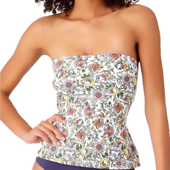 Anne Cole Other - Anne Cole Women’s Happy Strappy Bandeau Lace UP